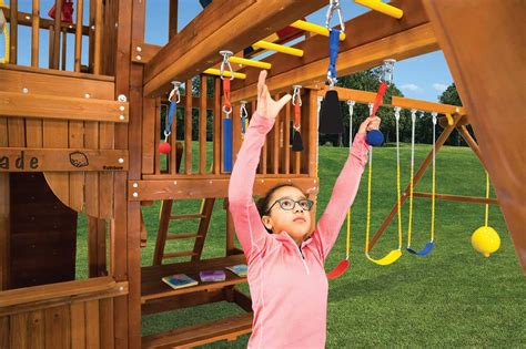 ninja warrior outdoor playset